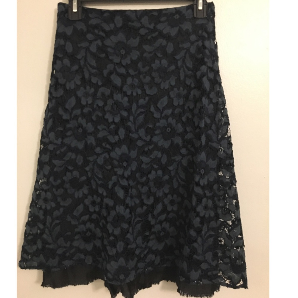 ZARA Floral lace Skirt